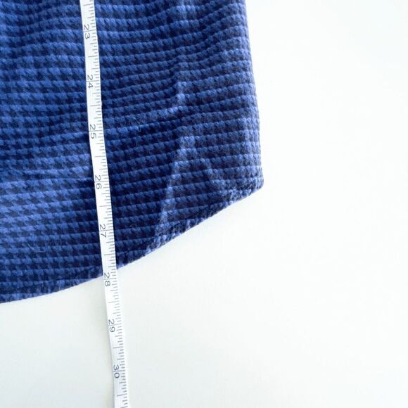 Bertigo Men's Collared Shirt Button Down Long Sleeve Textured Blue Large Medium - Picture 7 of 11